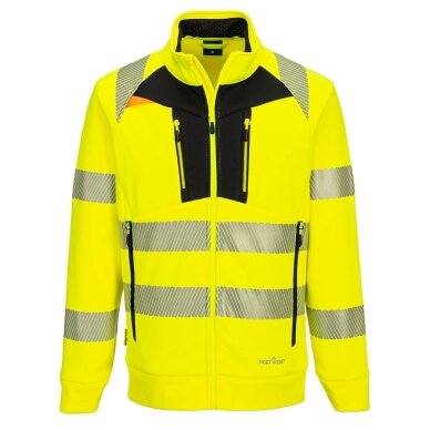 PORTWEST DX477 augstas redzamības džemperis ar rāvējslēdzēju 2 PORTWEST DX477 augstas redzamības džemperis ar rāvējslēdzēju 2