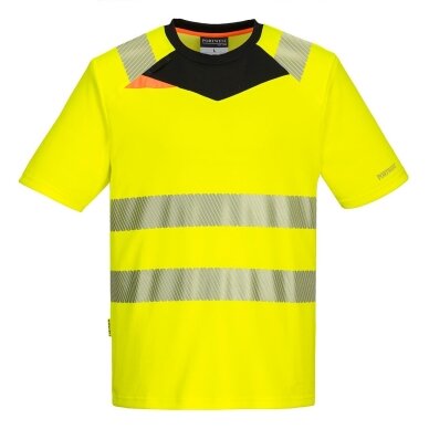 PORTWEST DX413 augstas redzamības īsroku sporta krekls 1