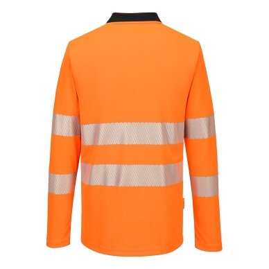 PORTWEST DX419 Hi-Vis Polo krekls ar rāvējslēdzēju 1 PORTWEST DX419 Hi-Vis Polo krekls ar rāvējslēdzēju 1
