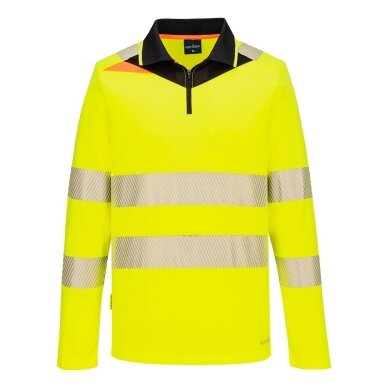 PORTWEST DX419 Hi-Vis Polo krekls ar rāvējslēdzēju 2 PORTWEST DX419 Hi-Vis Polo krekls ar rāvējslēdzēju 2