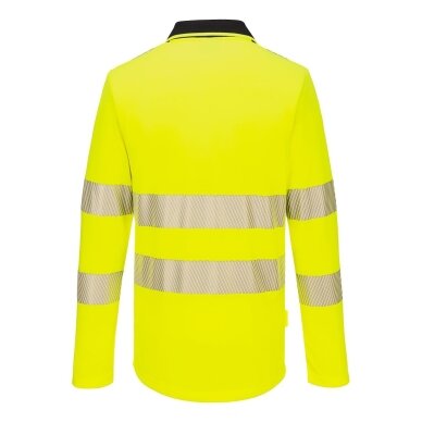PORTWEST DX419 Hi-Vis Polo krekls ar rāvējslēdzēju 3 PORTWEST DX419 Hi-Vis Polo krekls ar rāvējslēdzēju 3