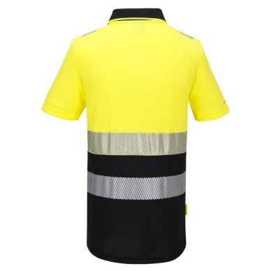 PORTWEST DX435 Hi-Vis Polo krekls ar rāvējslēdzēju 1 PORTWEST DX435 Hi-Vis Polo krekls ar rāvējslēdzēju 1