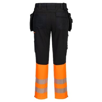 PORTWEST DX457 augstas redzamības darba bikses ar noņemamām kabatām 1 PORTWEST DX457 augstas redzamības darba bikses ar noņemamām kabatām 1