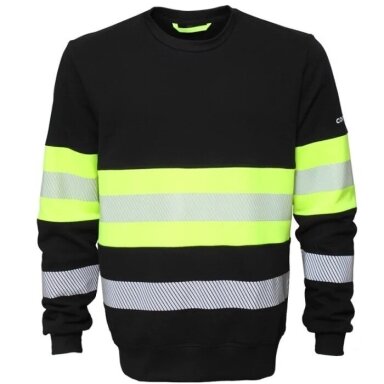 Džemperis BoSafety ML-ONYX-C1-0204 Hi-vis, juodas/geltonas Džemperis BoSafety ML-ONYX-C1-0204 Hi-vis, juodas/geltonas