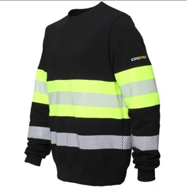 Džemperis BoSafety ML-ONYX-C1-0204 Hi-vis, juodas/geltonas Džemperis BoSafety ML-ONYX-C1-0204 Hi-vis, juodas/geltonas