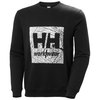 Džemperis HELLY HANSEN Graphic Sweatshirt, juodas Džemperis HELLY HANSEN Graphic Sweatshirt, juodas
