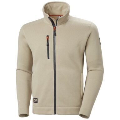 HELLY HANSEN Kensington trikotāžas flīsa džemperis, bēšs
