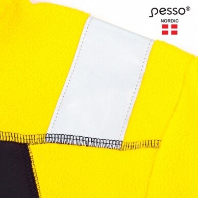 Džemperis Fleece Pesso FL02G dzeltens/zils 9 Džemperis Fleece Pesso FL02G dzeltens/zils 9