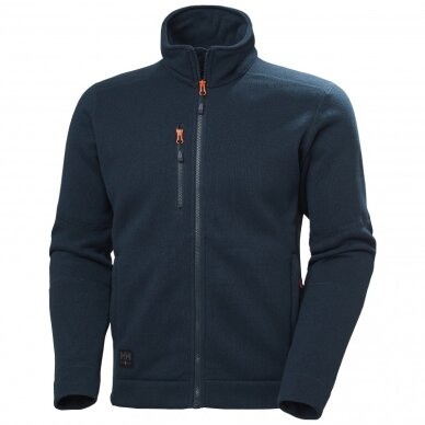 Džemperis HELLY HANSEN Kensington trikotāžas flīss, zils Džemperis HELLY HANSEN Kensington trikotāžas flīss, zils