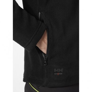 Džemperis HELLY HANSEN Manchester 2.0 Fleece JKT, melns 3 Džemperis HELLY HANSEN Manchester 2.0 Fleece JKT, melns 3