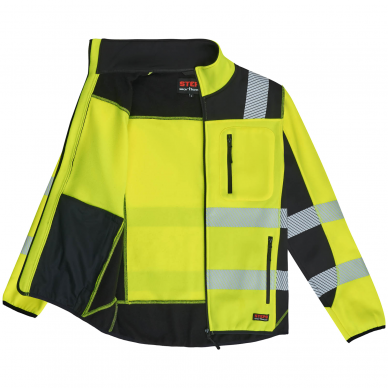 Džemperis OSTIN HI-VIS, geltonas 2 Džemperis OSTIN HI-VIS, geltonas 2