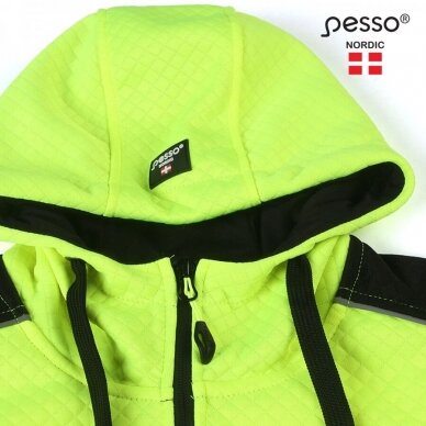 Džemperis Pesso FL05 HI-VIS, geltonas 3 Džemperis Pesso FL05 HI-VIS, geltonas 3