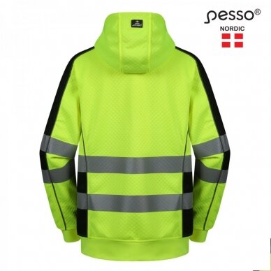 Džemperis Pesso FL05 HI-VIS, geltonas 1 Džemperis Pesso FL05 HI-VIS, geltonas 1