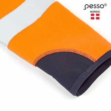 Džemperis Pesso FL02OR Flīsa oranža, zila 7
