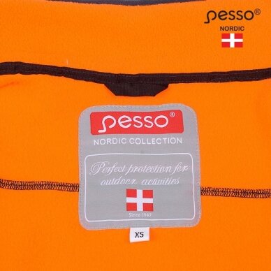 Džemperis Pesso FL02OR Flīsa oranža, zila 11
