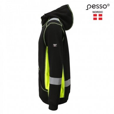 Džemperis Pesso JERSEY HV, geltonas/juodas 3 Džemperis Pesso JERSEY HV, geltonas/juodas 3
