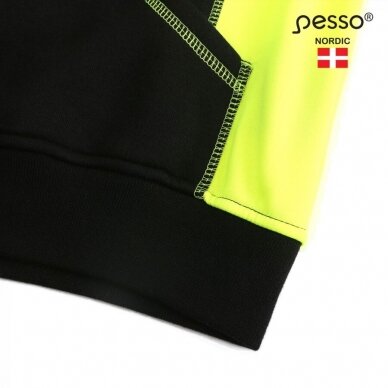Džemperis Pesso JERSEY HV, geltonas/juodas 11 Džemperis Pesso JERSEY HV, geltonas/juodas 11
