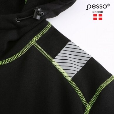 Džemperis Pesso JERSEY HV, geltonas/juodas 16 Džemperis Pesso JERSEY HV, geltonas/juodas 16