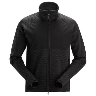 Džemperis SNICKERS WORKWEAR 8404 ar rāvējslēdzēju, melns Džemperis SNICKERS WORKWEAR 8404 ar rāvējslēdzēju, melns
