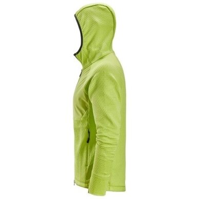 Džemperis SNICKERS WORKWEAR 8405 ar kapuci un rāvējslēdzēju, lime 3 Džemperis SNICKERS WORKWEAR 8405 ar kapuci un rāvējslēdzēju, lime 3