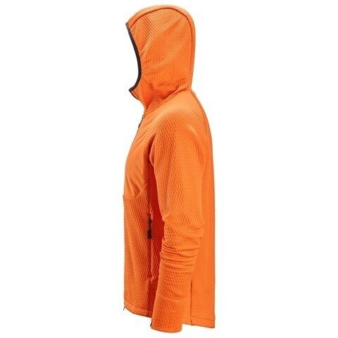 Džemperis SNICKERS WORKWEAR 8405 ar kapuci un rāvējslēdzēju, oranža 2 Džemperis SNICKERS WORKWEAR 8405 ar kapuci un rāvējslēdzēju, oranža 2