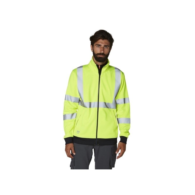 Džemperis HELLY HANSEN Addvis Zip, dzeltens 2 Džemperis HELLY HANSEN Addvis Zip, dzeltens 2