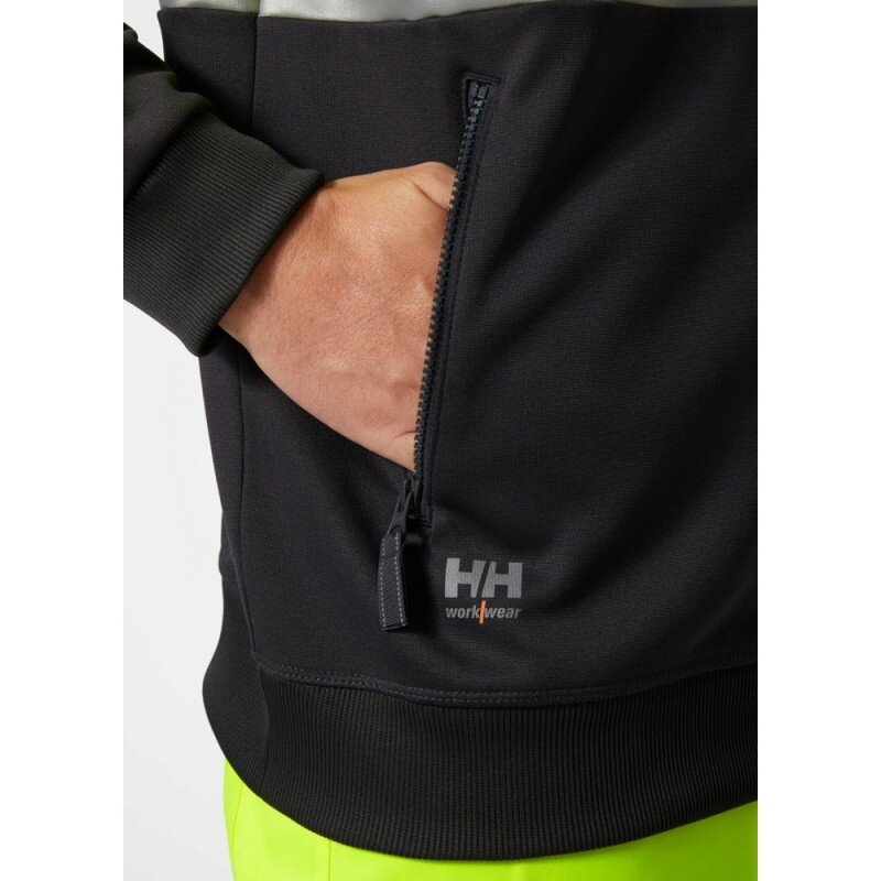 Džemperis HELLY HANSEN Addvis Zip džemperis Class 1, dzeltens 2XL 3 Džemperis HELLY HANSEN Addvis Zip džemperis Class 1, dzeltens 2XL 3