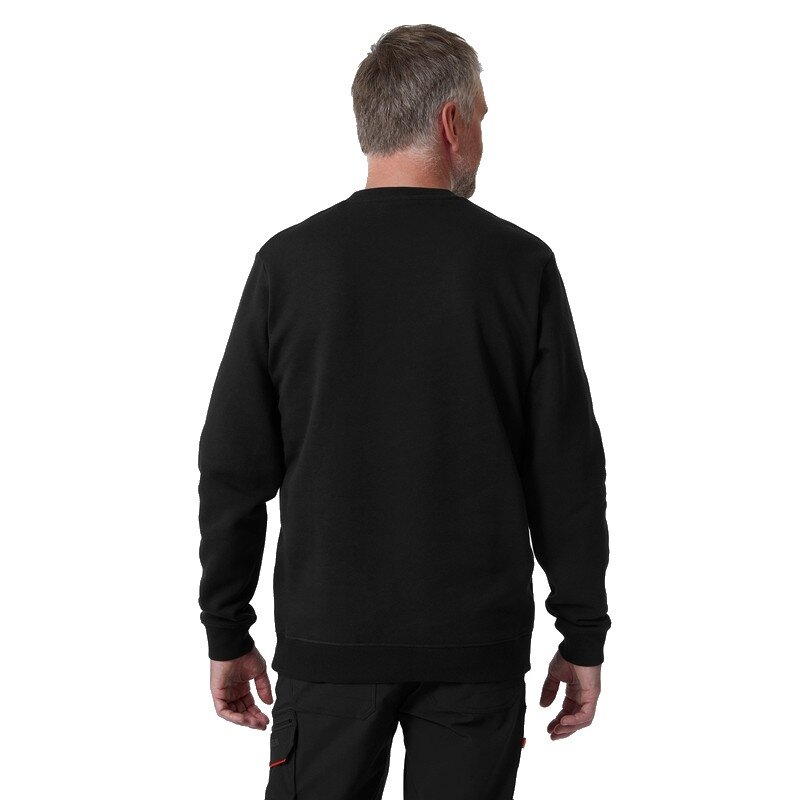 Džemperis HELLY HANSEN Grafiskais džemperis, melns 3 Džemperis HELLY HANSEN Grafiskais džemperis, melns 3