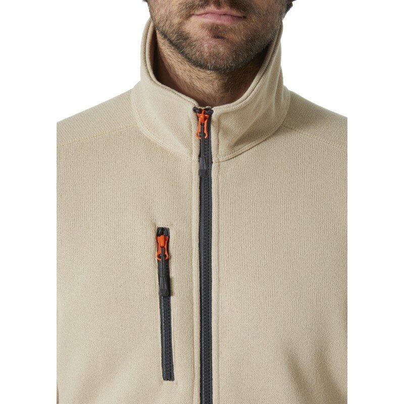 Džemperis HELLY HANSEN Kensington Knit Fleece, smėlio spalvos 4