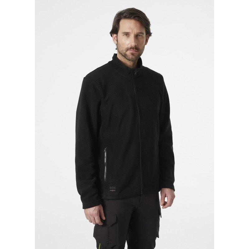 Džemperis HELLY HANSEN Manchester 2.0 Fleece JKT, melns 4 Džemperis HELLY HANSEN Manchester 2.0 Fleece JKT, melns 4