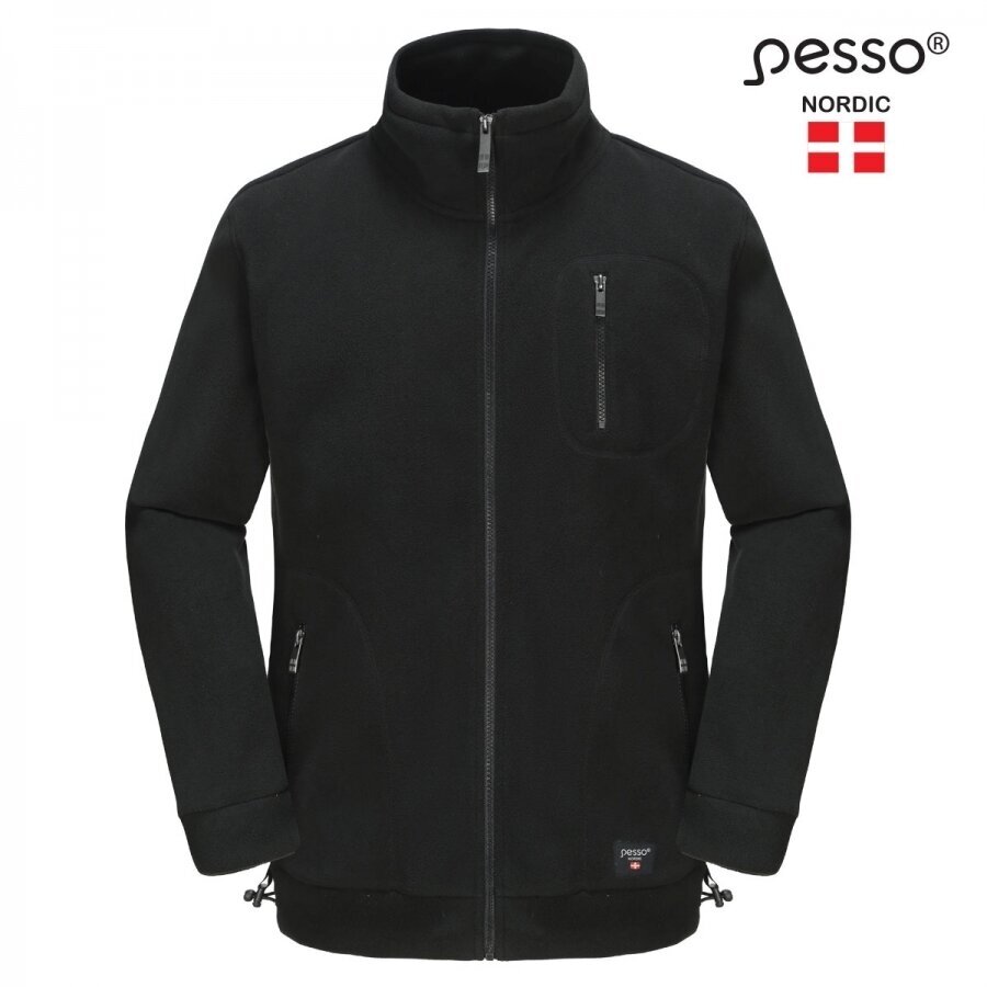 Megztinis Fleece Pesso FMJN , juodas 1