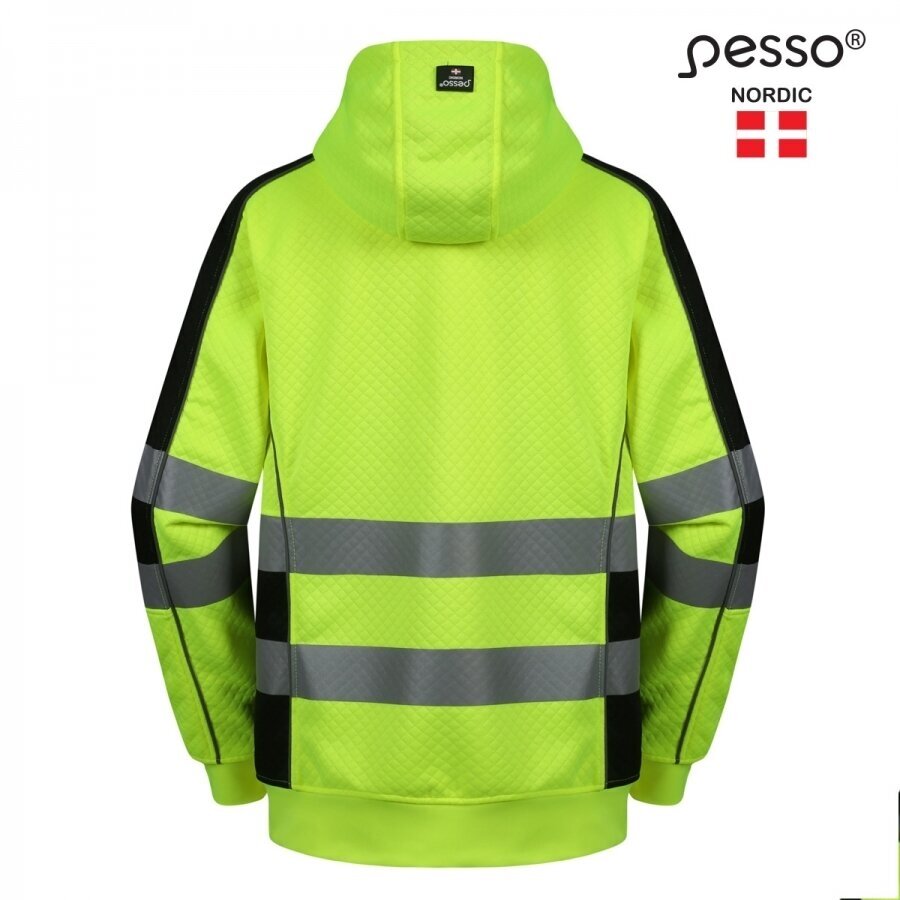 Džemperis Pesso FL05 HI-VIS, geltonas 1 Džemperis Pesso FL05 HI-VIS, geltonas 1