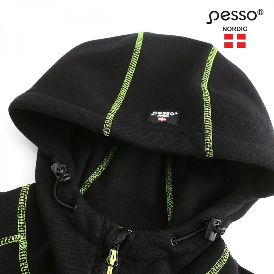 Džemperis Pesso JERSEY HV, geltonas/juodas 4 Džemperis Pesso JERSEY HV, geltonas/juodas 4
