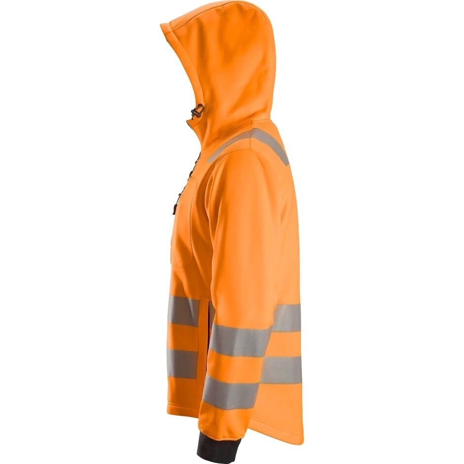Džemperis ar kapuci AllroundWork Hi-Vis SNICKERS WORKWEAR, 3. klase, oranžs 2