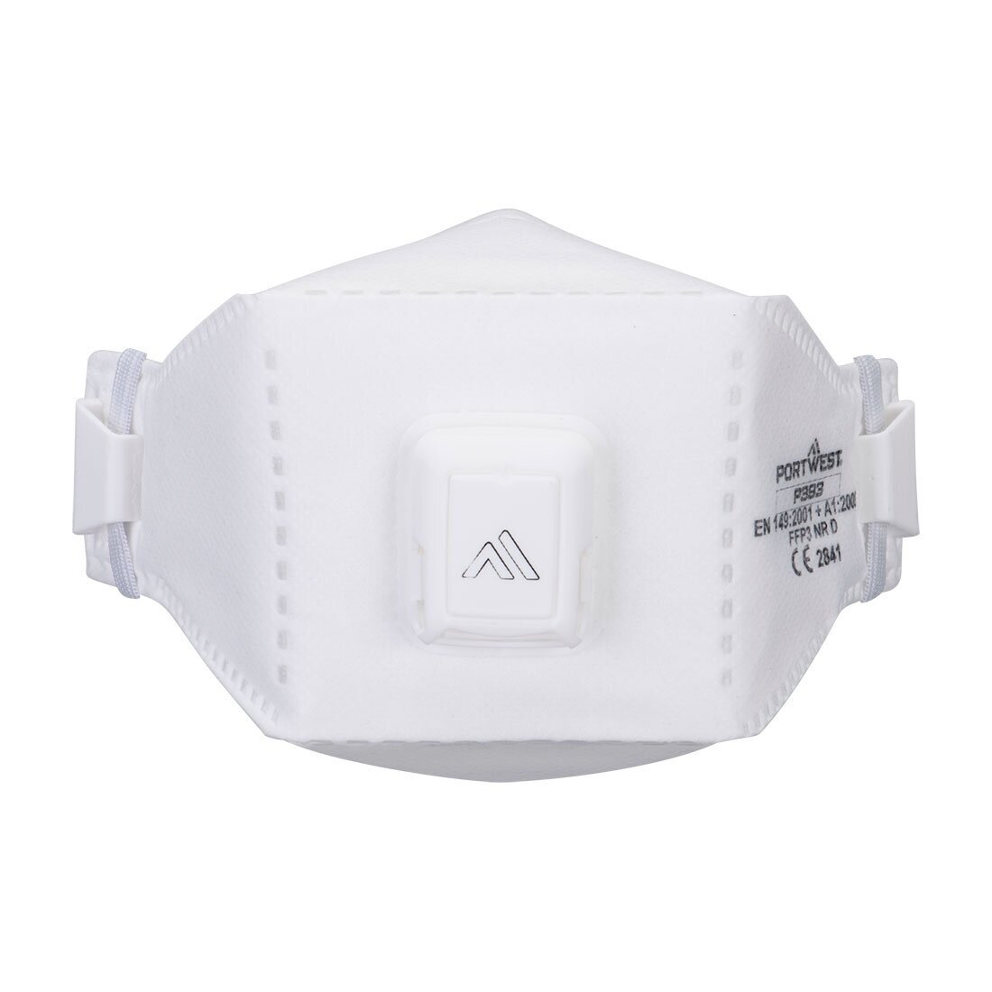 PORTWEST P393 saliekamais respirators ar vārstu (10 gab.) PORTWEST P393 saliekamais respirators ar vārstu (10 gab.)