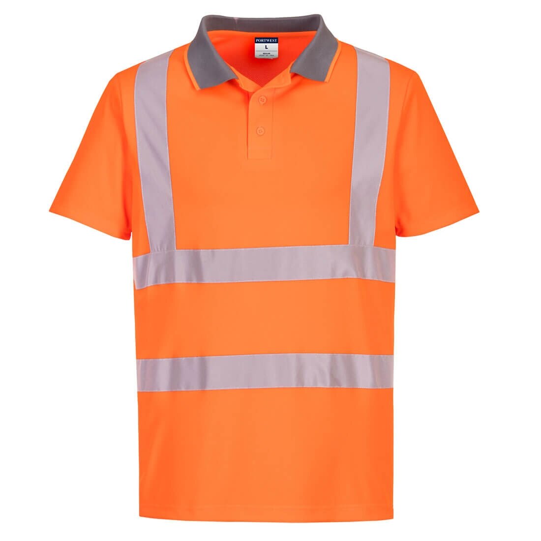 PORTWEST EC10 augstas redzamības īsroku polo krekls (6 gab.)