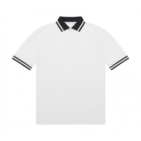 Elpojošs sporta polo krekls B&C PG001 ar īsām piedurknēm 4 Elpojošs sporta polo krekls B&C PG001 ar īsām piedurknēm 4