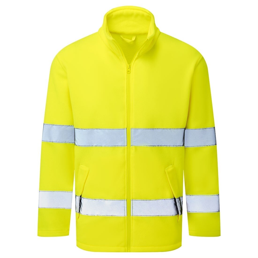 PORTWEST ES250 Hi-Vis flīsa rāvējslēdzēja džemperis 2 PORTWEST ES250 Hi-Vis flīsa rāvējslēdzēja džemperis 2