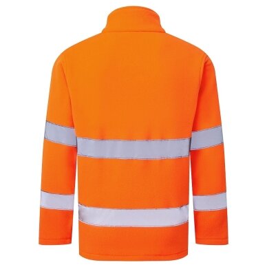 PORTWEST ES250 Hi-Vis flīsa rāvējslēdzēja džemperis 1 PORTWEST ES250 Hi-Vis flīsa rāvējslēdzēja džemperis 1