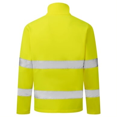 Augstas redzamības ūdensnecaurlaidīga PORTWEST ES428 SOFTSHELL jaka 2 Augstas redzamības ūdensnecaurlaidīga PORTWEST ES428 SOFTSHELL jaka 2