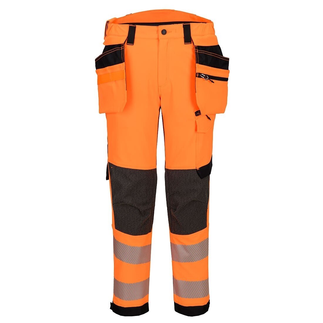 PORTWEST EV448 2. klases augstas redzamības elastīgās bikses ar noņemamām kabatām 55