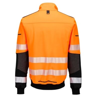 Augstas redzamības PORTWEST EV468 Softshell bomberjaka 2