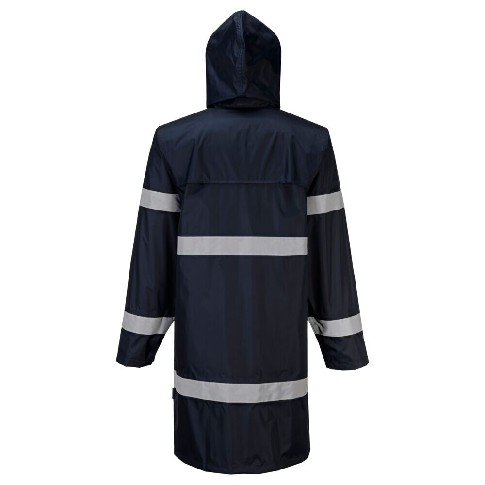Ūdensnecaurlaidīga PORTWEST F437 garā lietus jaka (100 cm) 1