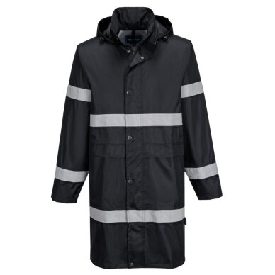 Ūdensnecaurlaidīga PORTWEST F437 garā lietus jaka (100 cm) 2