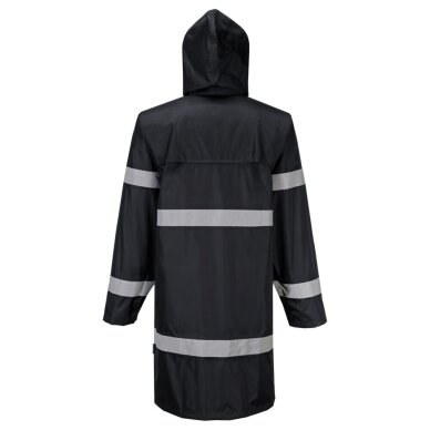 Ūdensnecaurlaidīga PORTWEST F437 garā lietus jaka (100 cm) 3