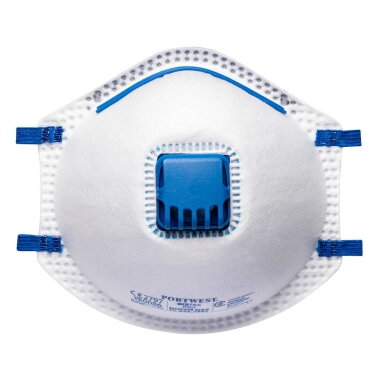 FFP2 respirators Portwest P201 ar vārstu, 10 gab.