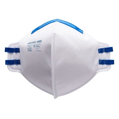 FFP2 salokāms respirators PORTWEST P250 pret daļiņām