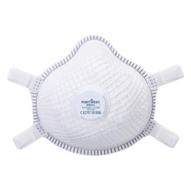 FFP3 Dolomite Portwest P371 respirators ar vārstu, 5 gab.