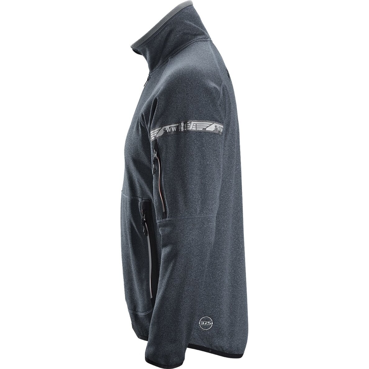 Flīsa džemperis AllRoundWork 37,5® SNICKERS WORKWEAR, pelēks 3