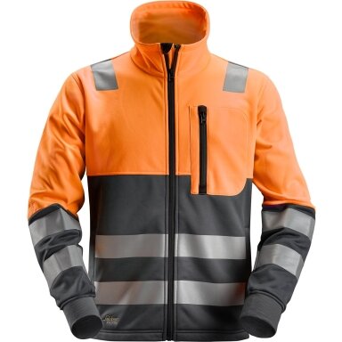Flīsa džemperis AllroundWork Hi-Vis SNICKERS WORKWEAR, 2. klase